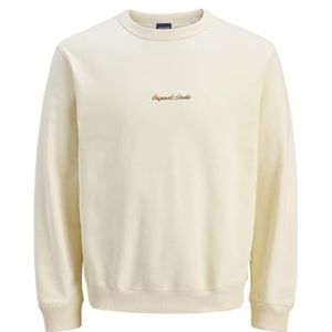 JACK & JONES Jornorrebro Emb Sweat Crew Mni, antiek wit., 116
