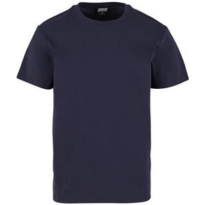 Urban Classics Heren T-shirt Sorona Regular Tee, klassiek heren T-shirt, maten S - 5XL, Donkerblauw, XXL