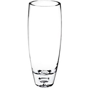 Pasabahce Home glazen vaas met vogelmotief, 30 cm