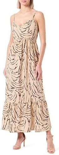 Jurk - Sade - Dierenprint - Gerecycled Materiaal - 7/8 Lengte - Mouwloos