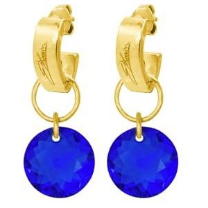 Ellen Kvam Classic Cut earrings - Royal Blue