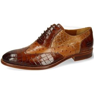 Melvin & Hamilton oxford schoenen heren bobby 3, bruin, 41 EU