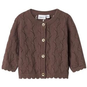 NAME IT Nbfnajsa Ls Knit Card, Peppercorn, 56