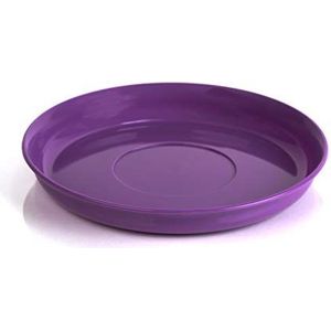 Kimmel Kinderbestek schotel onbreekbaar stapelbaar herbruikbaar plastic, violet
