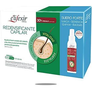 Elifexir Essentiall - Redensifier Forefire. Help the good condition of hair and nails. Hair stronger and healthy. 60 capsules