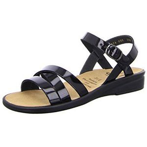 Ganter Sonnica-E sandalen voor dames, zwart zwart 0100, 42.5 EU Smal