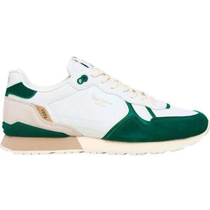 Pepe Jeans Heren BRIT M Sneak, Groen (IVY GREEN), 7 UK, Groene klimop groen, 7 UK