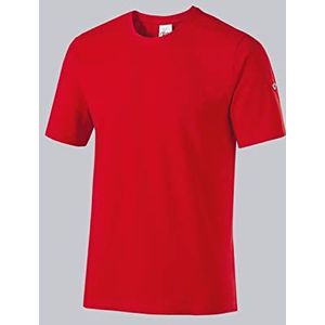 BP 1714-234-81 Essentials Unisex T-shirt, katoen en elastaan, rood, maat L