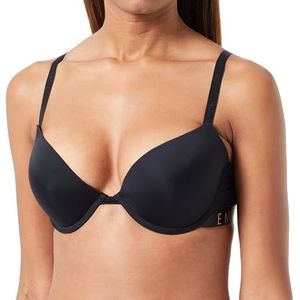 Emporio Armani Push-up Bra Iconic Microvezel, 32B, beige, 70B