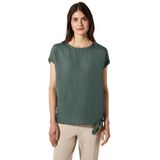 Cecil - Dames Linnen Blouse - Groen