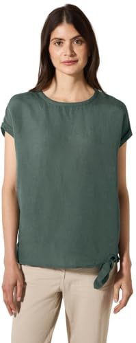 Cecil - Dames Linnen Blouse - Groen