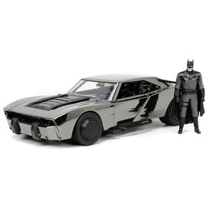 Jada Batman 253215012 metalen auto, chroom-effect, beperkte oplage, schaal 1:24, ca. 27 cm