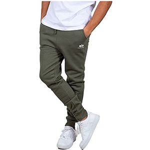 Alpha Industries Basic Jogger SL Heren Sweatbroek Dark Olive