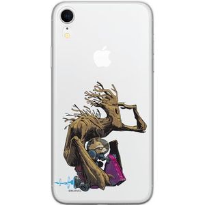 ERT GROUP mobiel telefoonhoesje voor Apple Iphone XR origineel en officieel erkend Marvel patroon Guardians of the Galaxy 004 aangepast aan de vorm van de mobiele telefoon, gedeeltelijk bedrukt