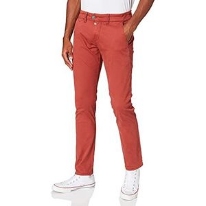 Timezone Heren Slim Jannotz vrijetijdsbroek, burned paprica, 33W / 32L