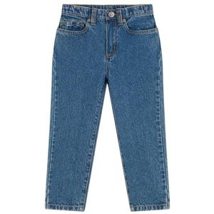 Petit Bateau Denim kinderbroek, Medium Blauw, 6 Jaren