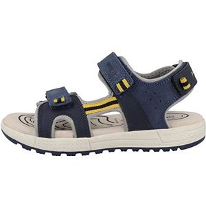 Geox Jongens J Alben Boy sandaal, Avio Dk Yellow, 30 EU