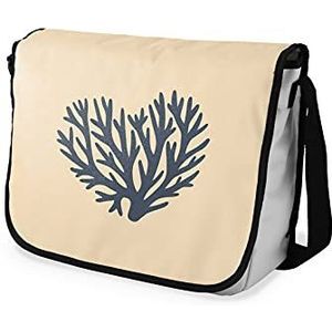 Bonamaison Digitaal bedrukte boodschapper schooltas voor studenten, cross-body tas, koerierstas, schoudertas voor kinderen, meisjes, jongens, maat: 29x36 cm