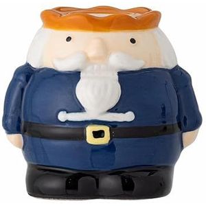 Feast Kandelaar, blauw, aardewerk