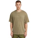 G-STAR - Center Chest Boxy T-shirt - Beige - Safari Gd D24780-c756-c805