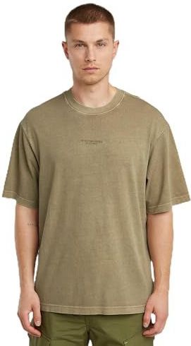 G-STAR - Center Chest Boxy T-shirt - Beige - Safari Gd D24780-c756-c805