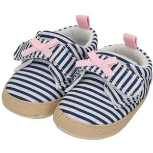 Sterntaler Babyschoenen voor meisjes, met strepen, blauw, 16 EU