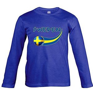 Supportershop Zweden jongens shirt met lange mouwen