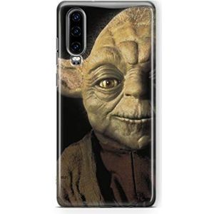 ERT GROUP mobiel telefoonhoesje voor Huawei P30 origineel en officieel erkend Star Wars patroon Yoda 004 optimaal aangepast aan de vorm van de mobiele telefoon, hoesje is gemaakt van TPU
