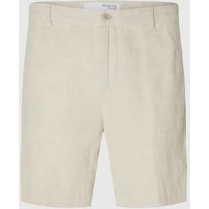 SELECTED HOMME Heren Shorts Regular Fit, Pure kasjmier, L
