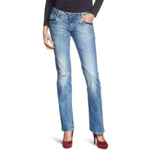 Cross Jeans dames jeanbroek / lang H 480-274 / Laura, Straight Fit