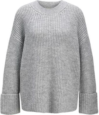 JJXX - ELLINORA - Trui - Grijs - Losse Pasvorm - Lange Mouw