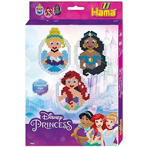 HAMA - Doos ""Die Prinsessen Disney"" – 2.000 kralen en 1 plaat – strijkkralen grootte midi – creatief