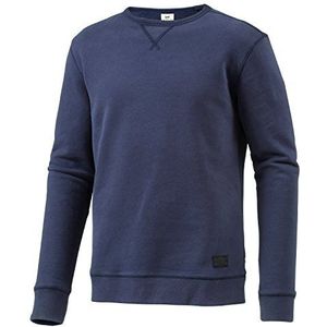 Lee Sweatshirt – effen – ronde hals – lange mouwen – heren - blauw - Medium