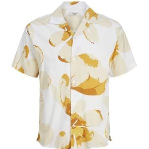 Jprblapalma Resort Shirt S/S Sn, Mineral Yellow/Fit: relaxed fit, S