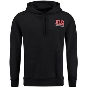 Sportbroeken - Hoodie - Grijs - Katoen - Met Inscriptie 'TRUE COURAGE'