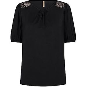 SOYACONCEPT Dames SC-MARICA 239 T-shirt, zwart, small, zwart, S