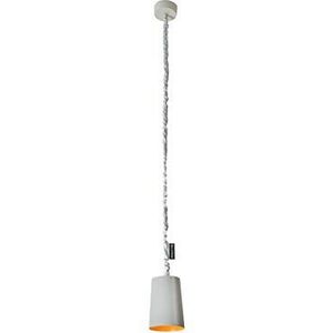 In-es.artdesign Paint Cemento IN-ES050050G-A hanglamp grijs/oranje