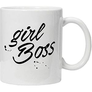 Acen Meisje Boss 11oz Keramische Koffie Thee Mok Studios-Perfect Valentijns/Ea, Wit, 9 x 9 x 9 cm