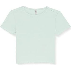 ONLY Meisjes Kognella S/S O-hals Top Noos Jrs T-shirt, Harbor Gray, 110-116