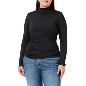 HUGO Dachora Jersey top voor dames, zwart 1, M