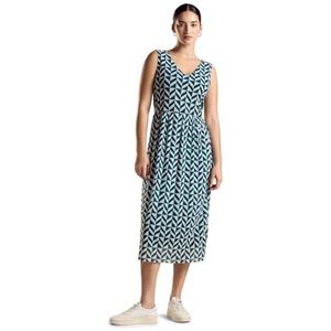 Jerseyjurken - Midi-Jurk - Mouwloos - V-Hals - Vloeiend - Zachte Viscose