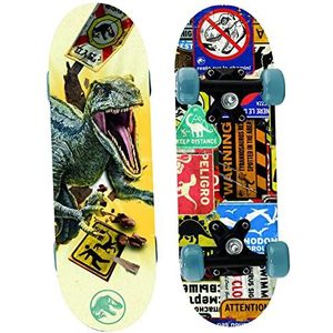 Joy Toy - Jurassic World Dominion Mini skateboard van hout 43 x 12 x 8 cm, groot