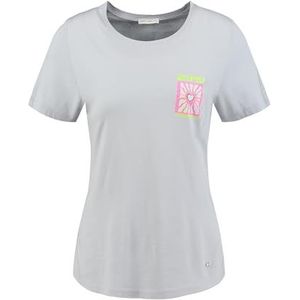 KEYLARGO Dames T-shirt WT Capri Round, Blauw Grijs (1126), XL