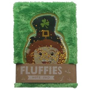 Fluffy Plush Notebook - Lucky Leprechaun MEMO75
