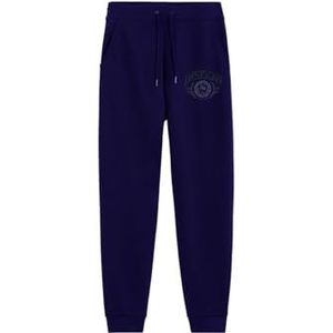 AMERICAN COLLEGE USA Joggingbroek Sport Fit Casual Nieuwe Collectie 2024 Unisex Kleding Mannen Vrouwen Model ACPAN237 Marine Maat M, Marineblauw, M