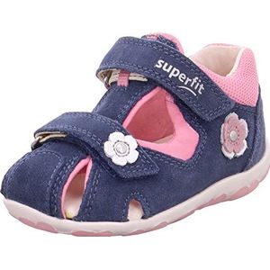 Superfit baby meisje fanni sandalen, Blauw roze 8010, 19 EU