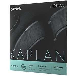 D'Addario K410-LH Kaplan Viola snarenset meervoudig gedraaide stalen kern Long Heavy