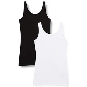 ONLY Tanktop voor dames, lange basic, zwart, M