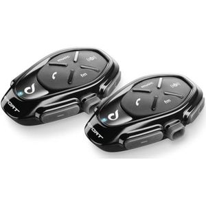 INTERPHONE Sport HD - Dubbele Intercom Voor Motorhelm - Waterdicht - Universeel Model 2024