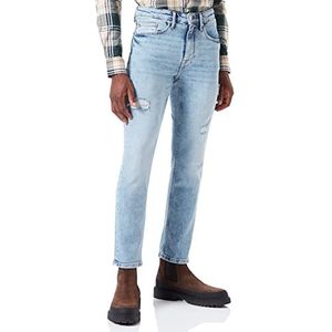s.Oliver Heren jeans broek lang, Fit: Modern Regular, Blauw, 29/30